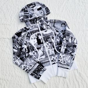 Lululemon Black & White Rare Graphic Sweatshirt